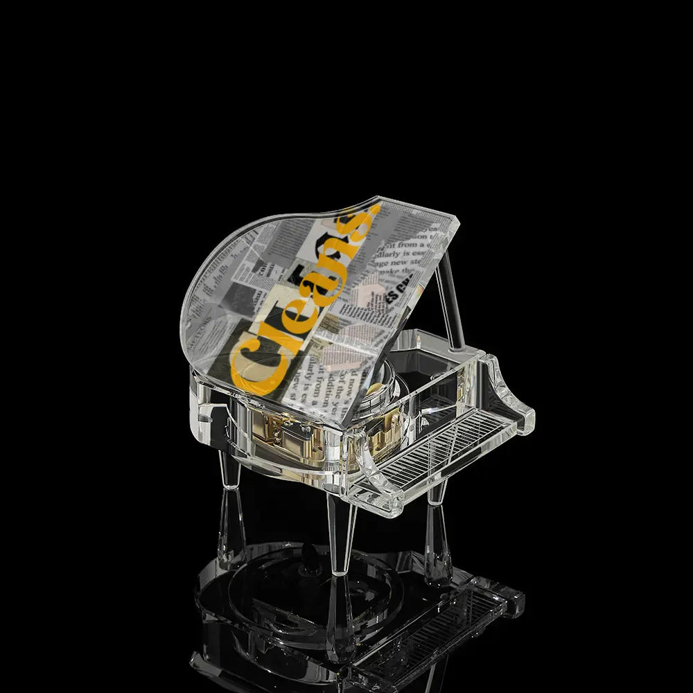 Crystal Piano Music Box
